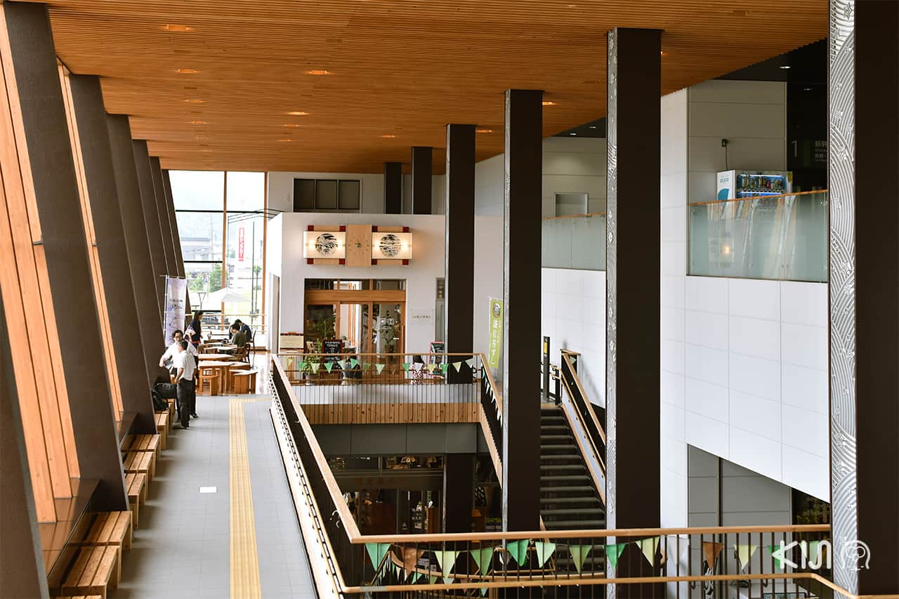 จุดจอดพักรถของ Oykot Train : สถานีอิยามะ (Iiyama Station)