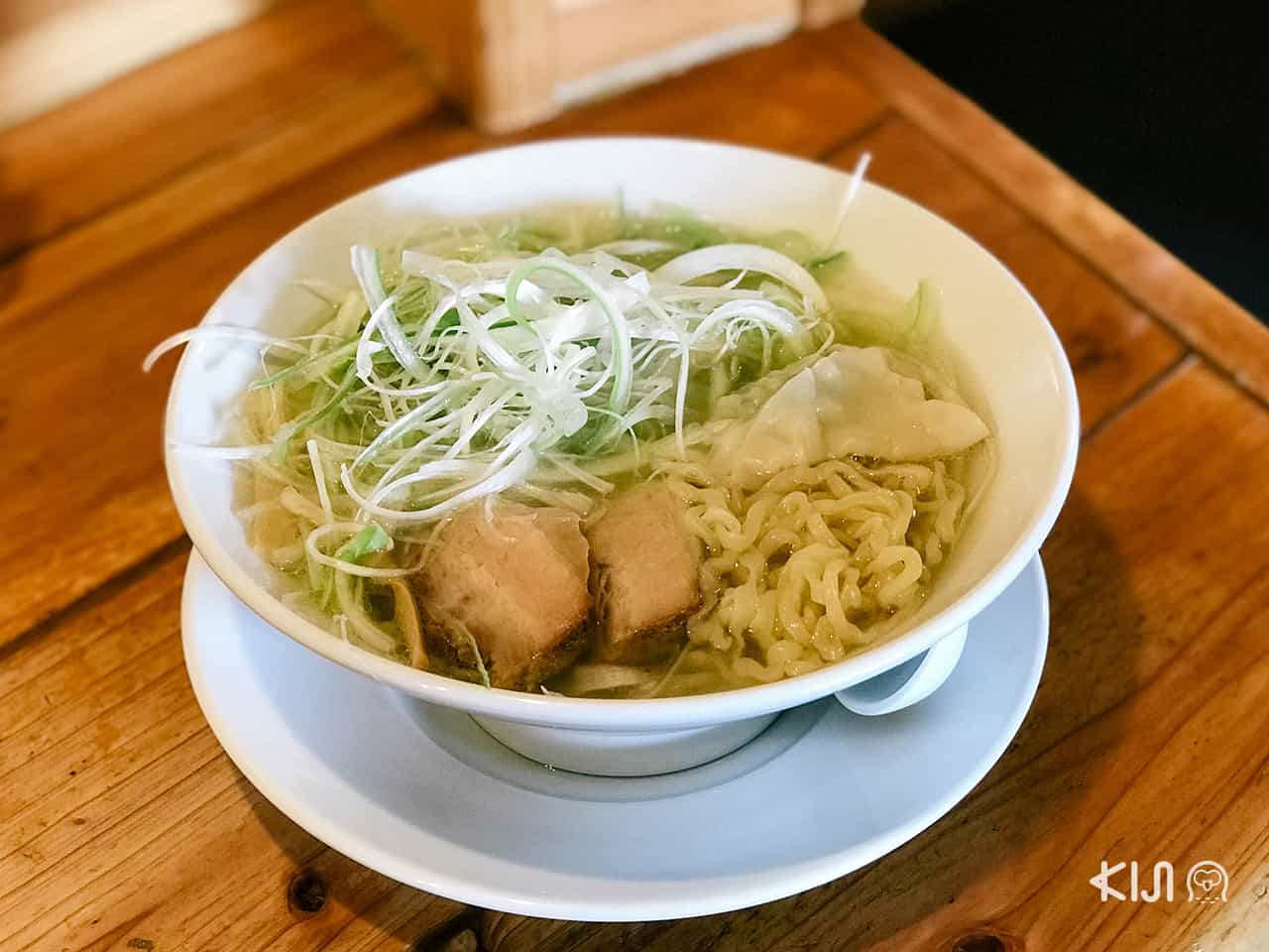 Wantan-men เมนู ราเมน คิตะคาตะ จากร้าน Kitakata Mitsuki