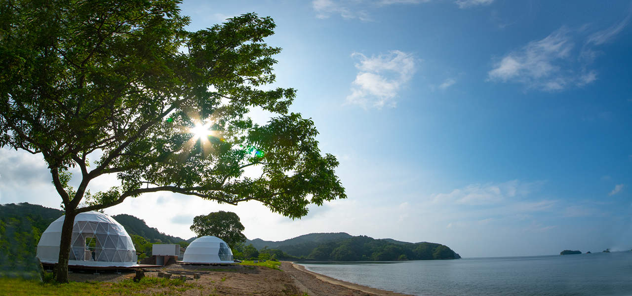 GLAMP OCEAN ISESHIMA แกลมปิ้งในเมืองอิเสะ (Ise) จังหวัดมิเอะ (Mie)