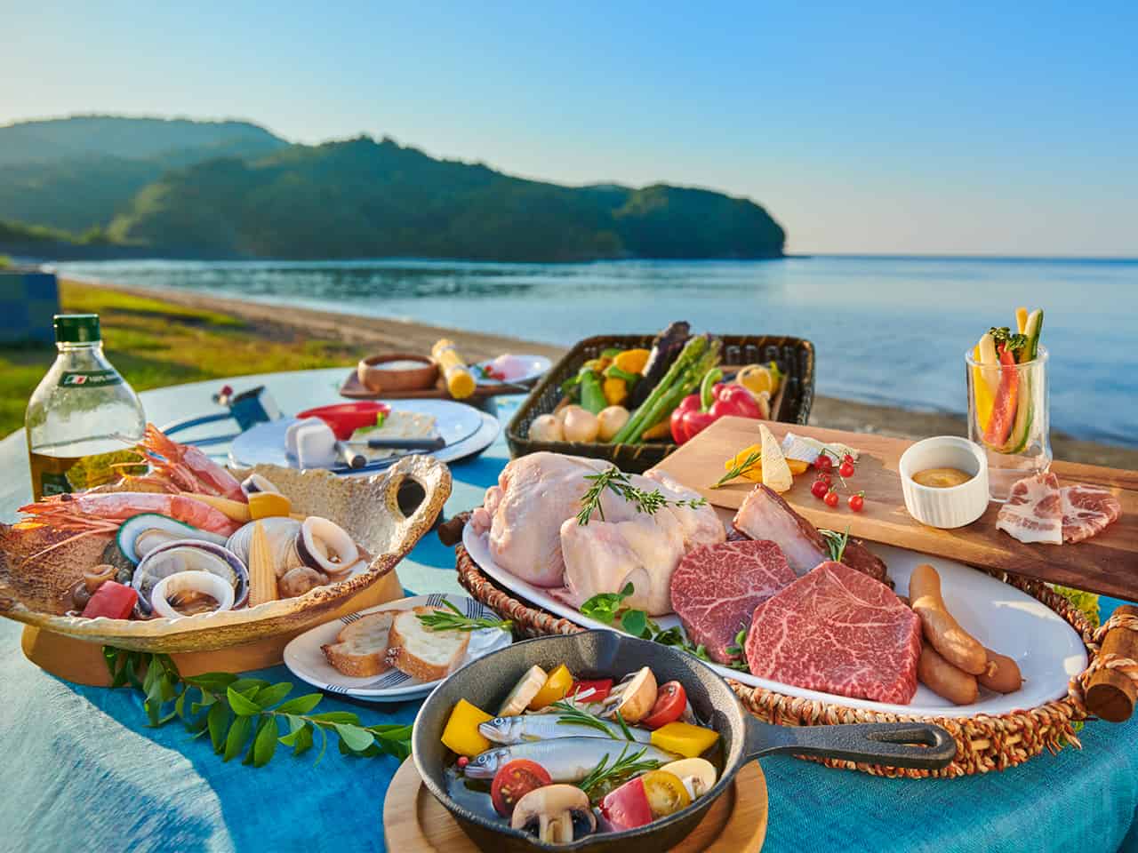 เมนูดินเนอร์บาร์บีคิวสุดหรูจาก GLAMP OCEAN ISESHIMA