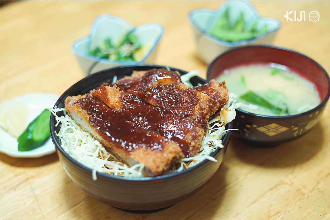 เมนูคัตสึด้งจากร้าน Tonkatsu Katsuichi
