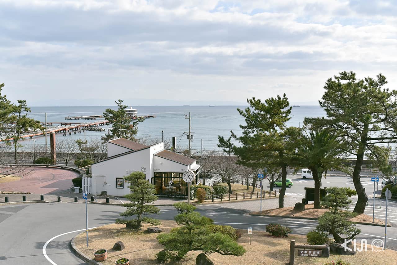 คาเฟ่ Patisserie Tooth Tooth Seaside Cafe Tooth Tooth อยู่ใกล้กับสวนสนุก Sumaura Sanjo Yuen Park