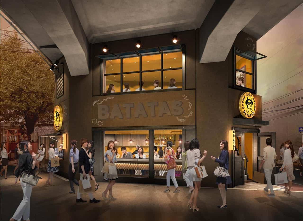 Mikkouya BATATAS ในศูนย์การค้า EST จ.โอซาก้า