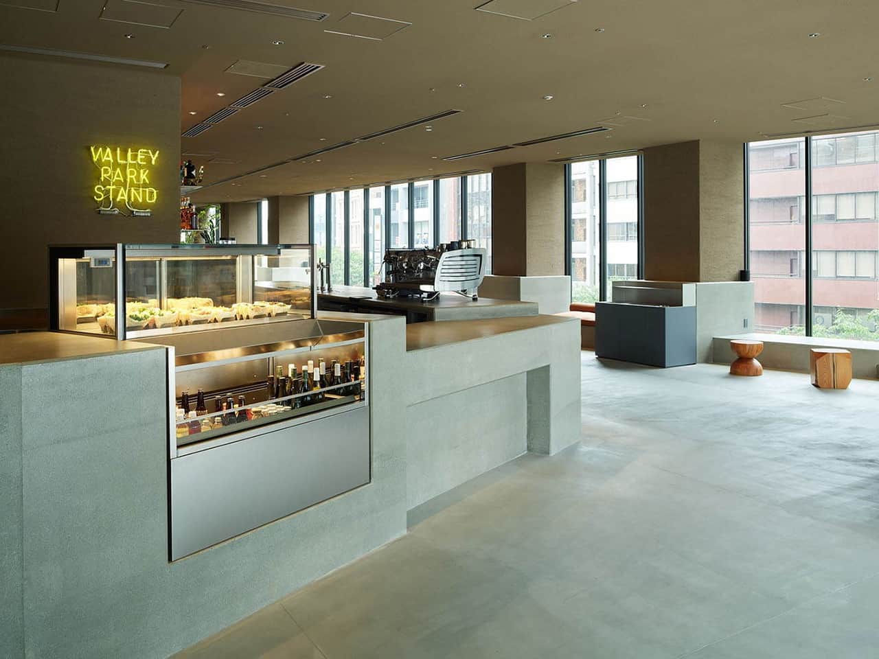 ึคาเฟ่ VALLEY PARK STAND ภายในโรงแรม sequence MIYASHITA PARK