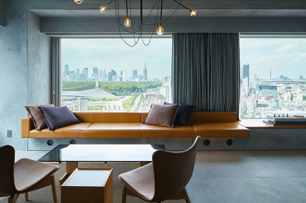 บรรยากาศภายในโรงแรม sequence MIYASHITA PARK