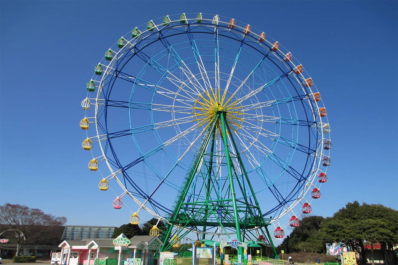 ชิงช้าสวรรค์ความสูง 65 เมตรใน Hitachi Seaside Park