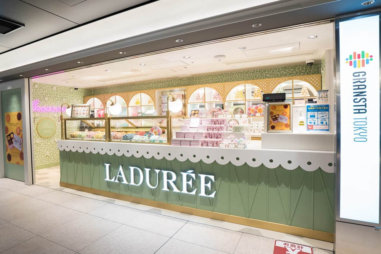 ร้านของฝากจากแบรนด์ขนมหวาน Ladurée