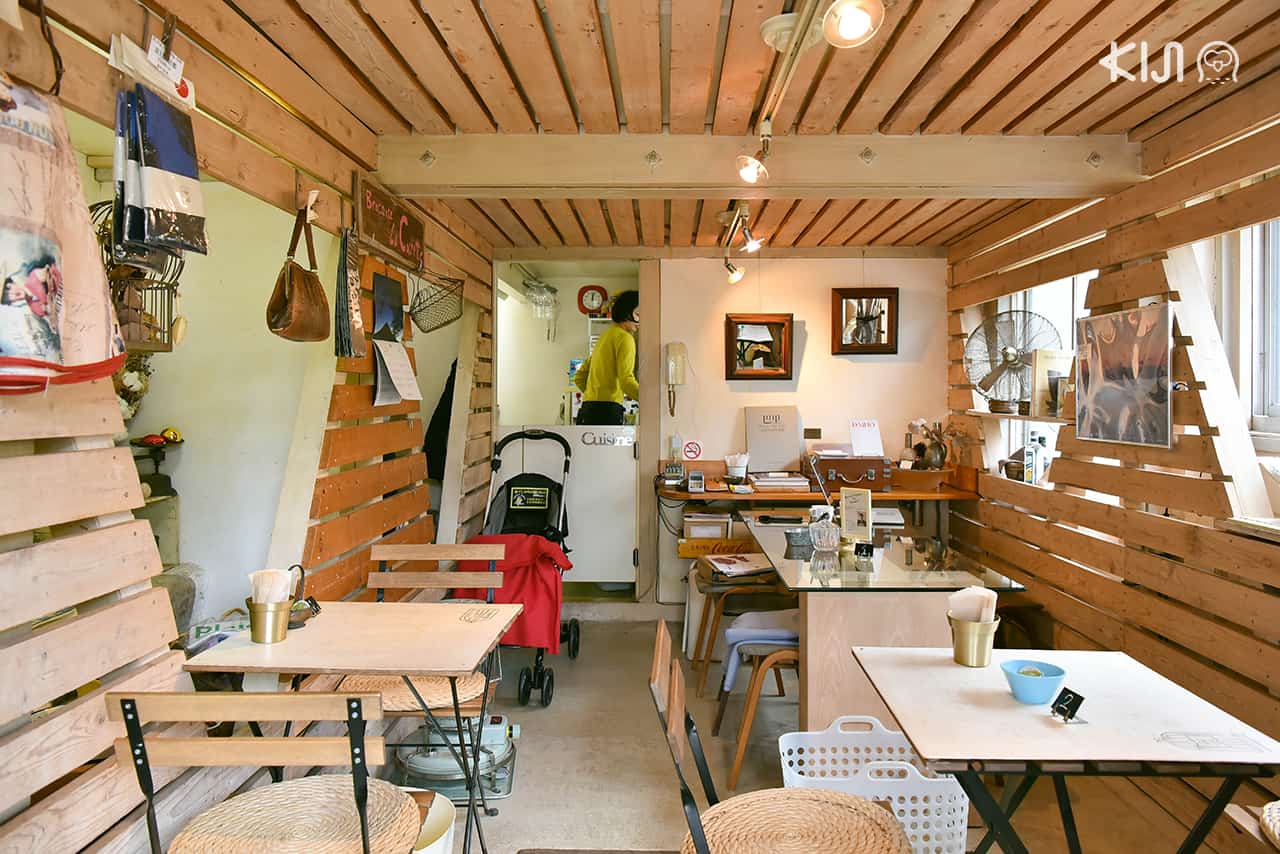 Hakone Museum of Photography : บรรยากาศภายในคาเฟ่ Cafe Plaisir de l’oeuf