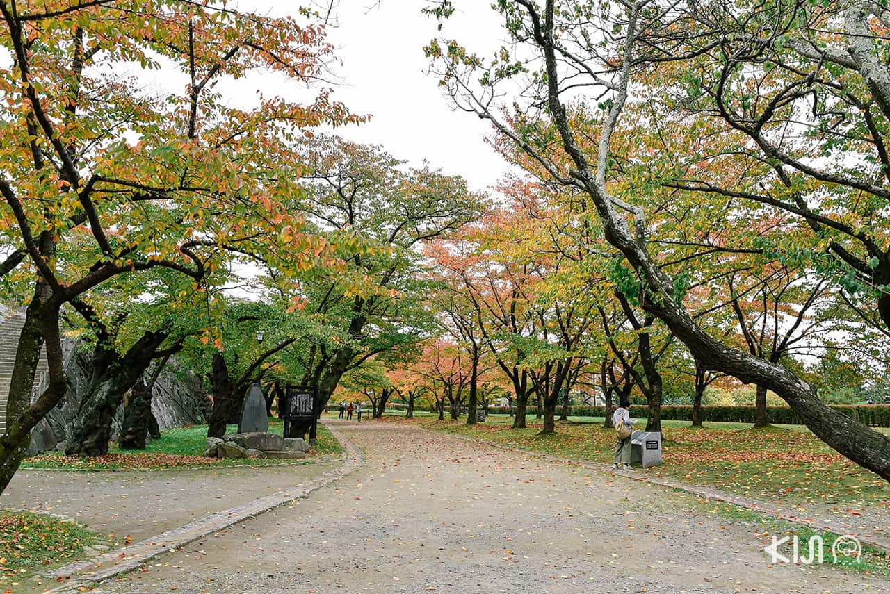 ที่เที่ยวตามเส้นทางของรถไฟ SL Ginga - Morioka Castle Site Park