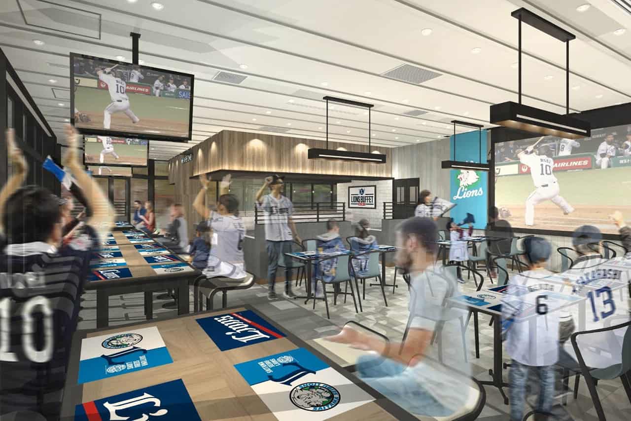 ร้านอาหาร LIONS DINER BIGFL ใน Grand Emio TOKOROZAWA