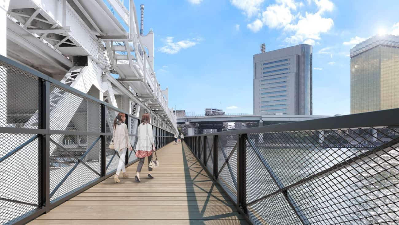 TOKYO Mizumachi มาพร้อมด้วย Sumida River Walk ทางเดินริมน้ำแห่งใหม่ที่เชื่อมต่อระหว่างอาซากุสะกับโตเกียวสกายทรี
