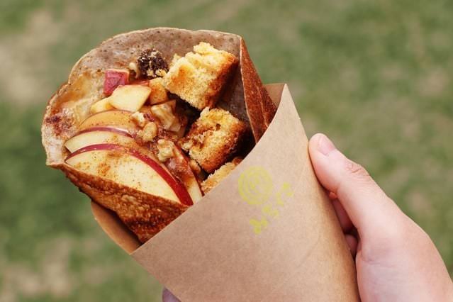 เครปกรอบแอปเปิ้ล