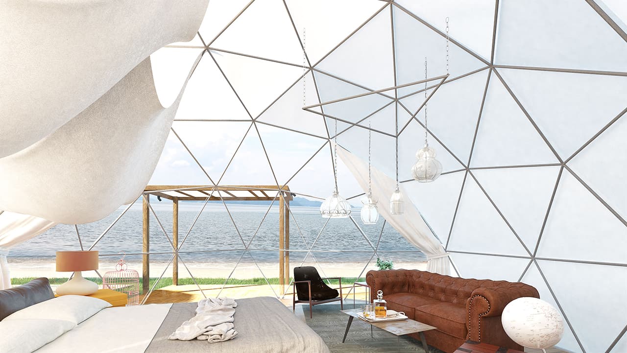 Grandome Shiga Takashima บรรยากาศภายในโดม