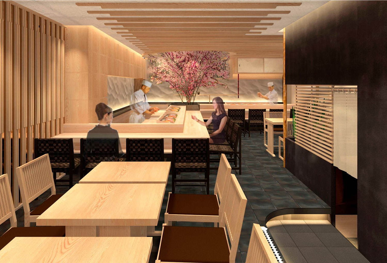 ร้านอาหารในอาคาร GEMS AOYAMA CROSS