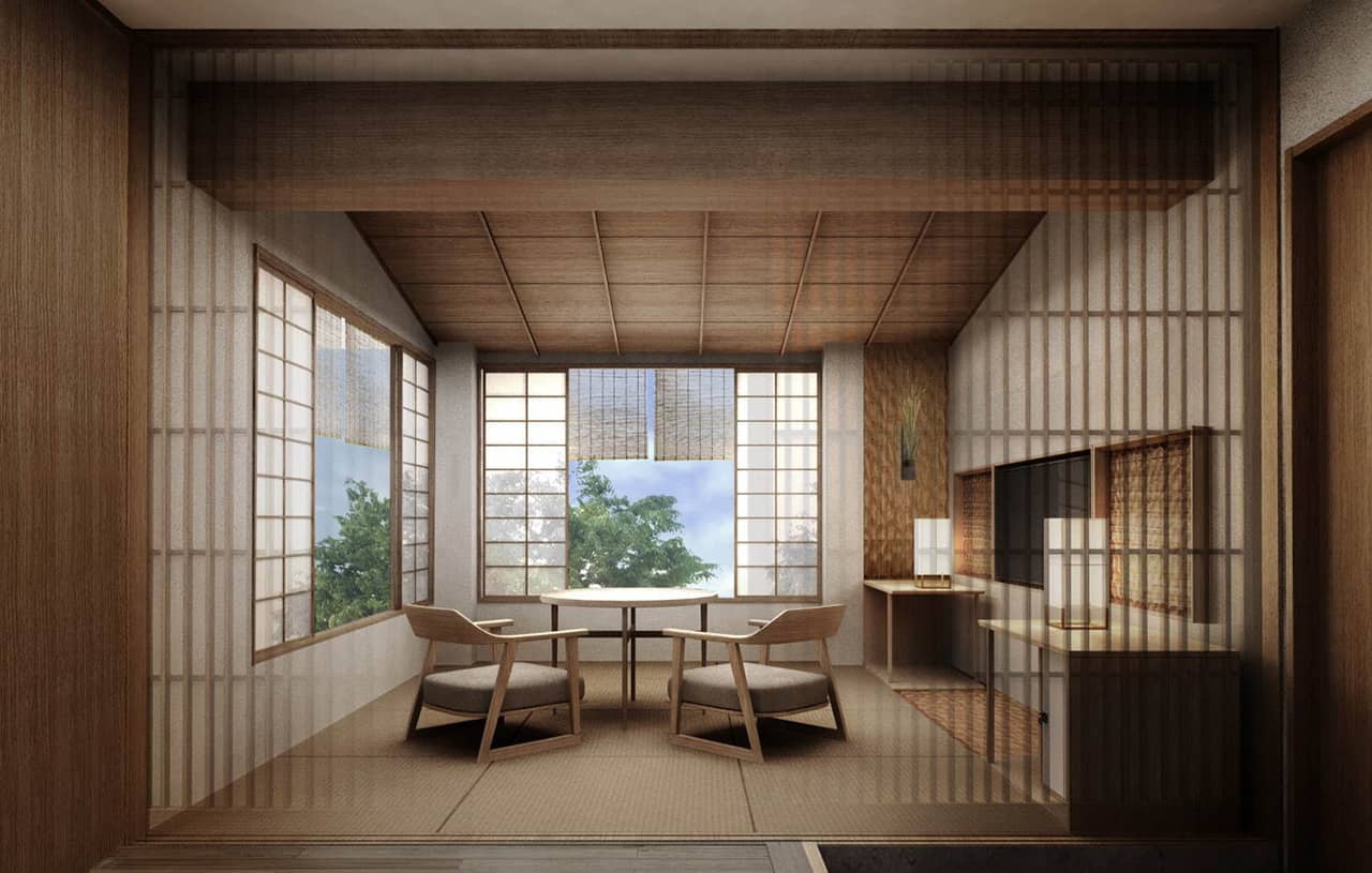 1 ในรูปแบบห้องพักที่ YUEN BETTEI DAITA