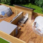 この度、ARCH KISARAZUの２施設目となる「ARCH KISARAZU〜離れ〜」をオープンしました🎉離れは全３棟の完全プライベート空間で、BBQ・サウナ・水風呂・露天風呂・プロジェク