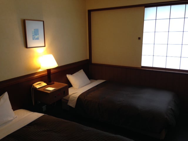 บรรยากาศภายในห้องพัก Green Hill Hotel , Kobe