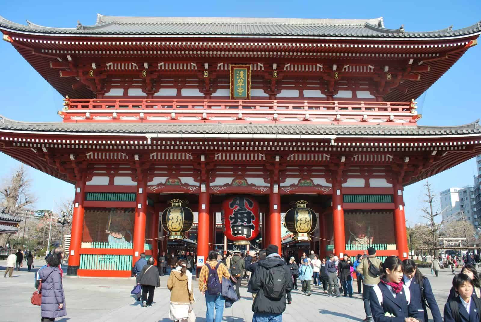 วิธีไปโตเกียว (Tokyo) - วัดอาซากุสะ หรือ วัดเซ็นโซจิ (Sensoji Temple)
