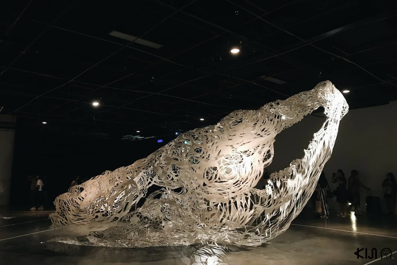 Shiro Japanese Paper Cut Sculpture Exhibition