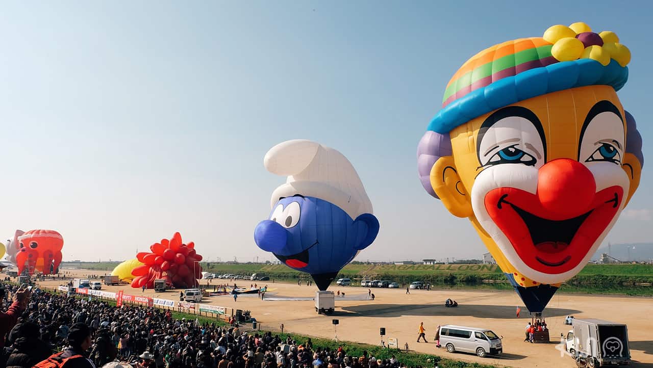 Saga International Balloon Fiesta งานเทศกาลบอลลูนนานาชาติของจังหวัดซากะ 