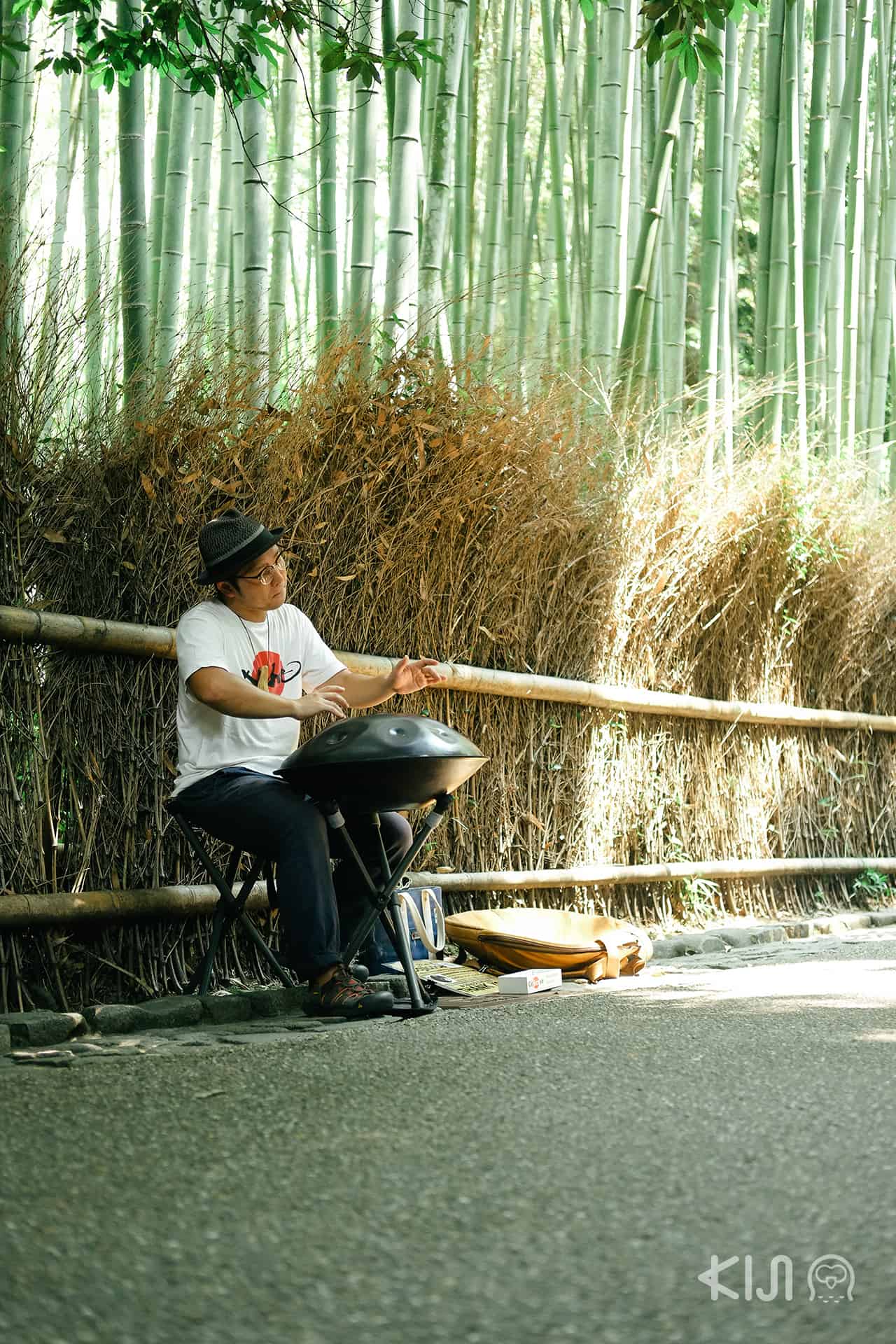 ป่าไผ่ (Bamboo Forest) ที่ย่านอาราชิยาม่า (Arashiyama) ในเกียวโต