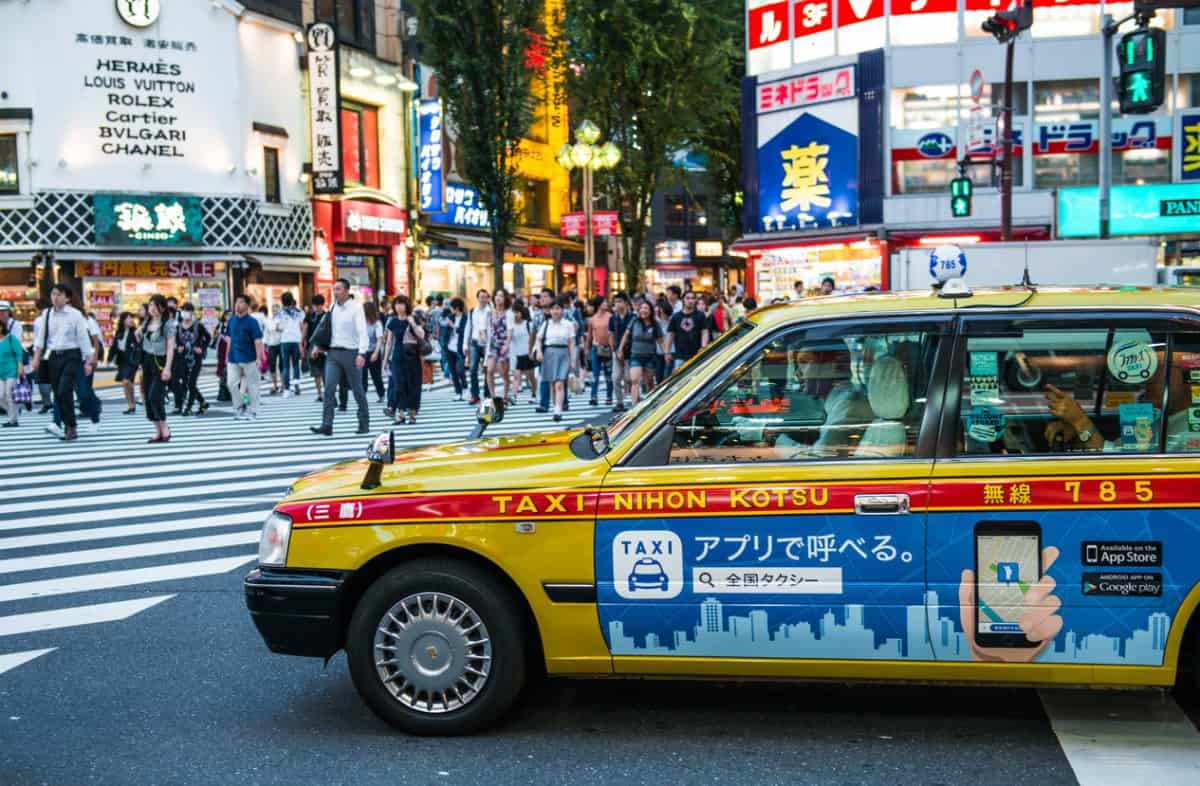 แท็กซี่ญี่ปุ่น