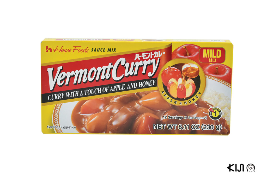 ก้อนแกงกะหรี่ Vermont Curry