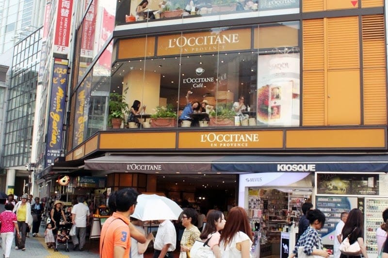 L'Occitane Cafe, Shibuya