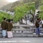 kino150_Kinosaki Onsen with willow-lined canal