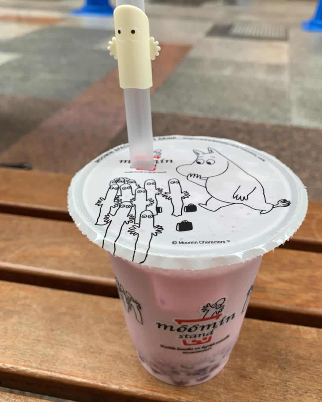 ร้านชานมไข่มุกในโอซาก้า - Moomin Stand