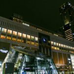 sapporo station at night-hokkaido-japan