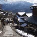 japan edo village-magomejuku-winter-gifu prefecture-japan