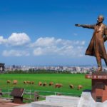 william clark statue-hitsujigaoka observation hill-sapporo-hokkaido-japan