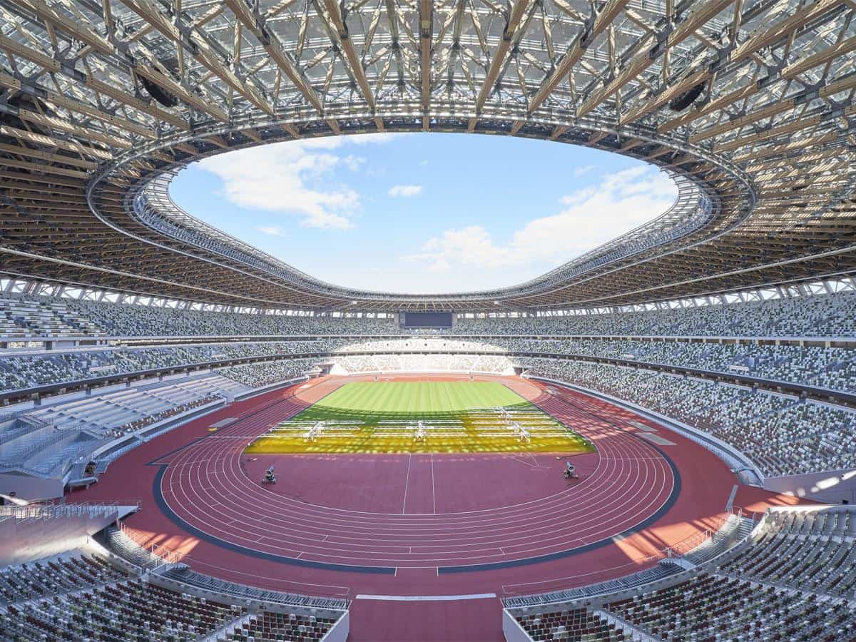 New National Stadium in Tokyo 2020