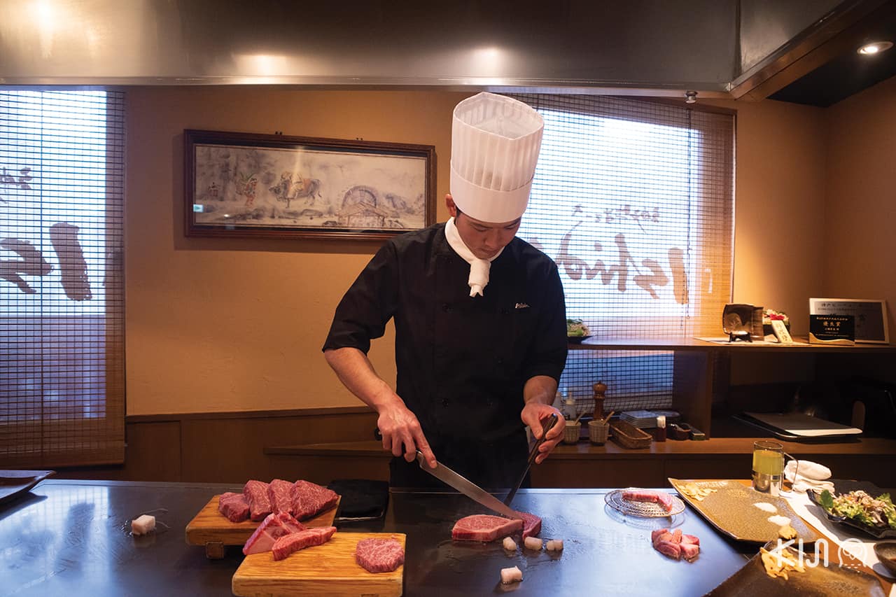 ร้านอาหาร KOBE HIMEJI OTSU : Kobe Steak Ishida