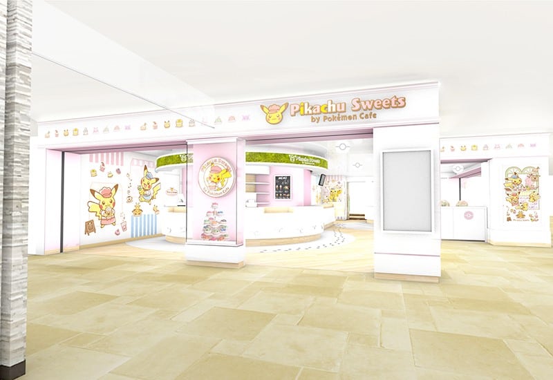 หน้าร้าน Pikachu Sweets by Pokémon Cafe