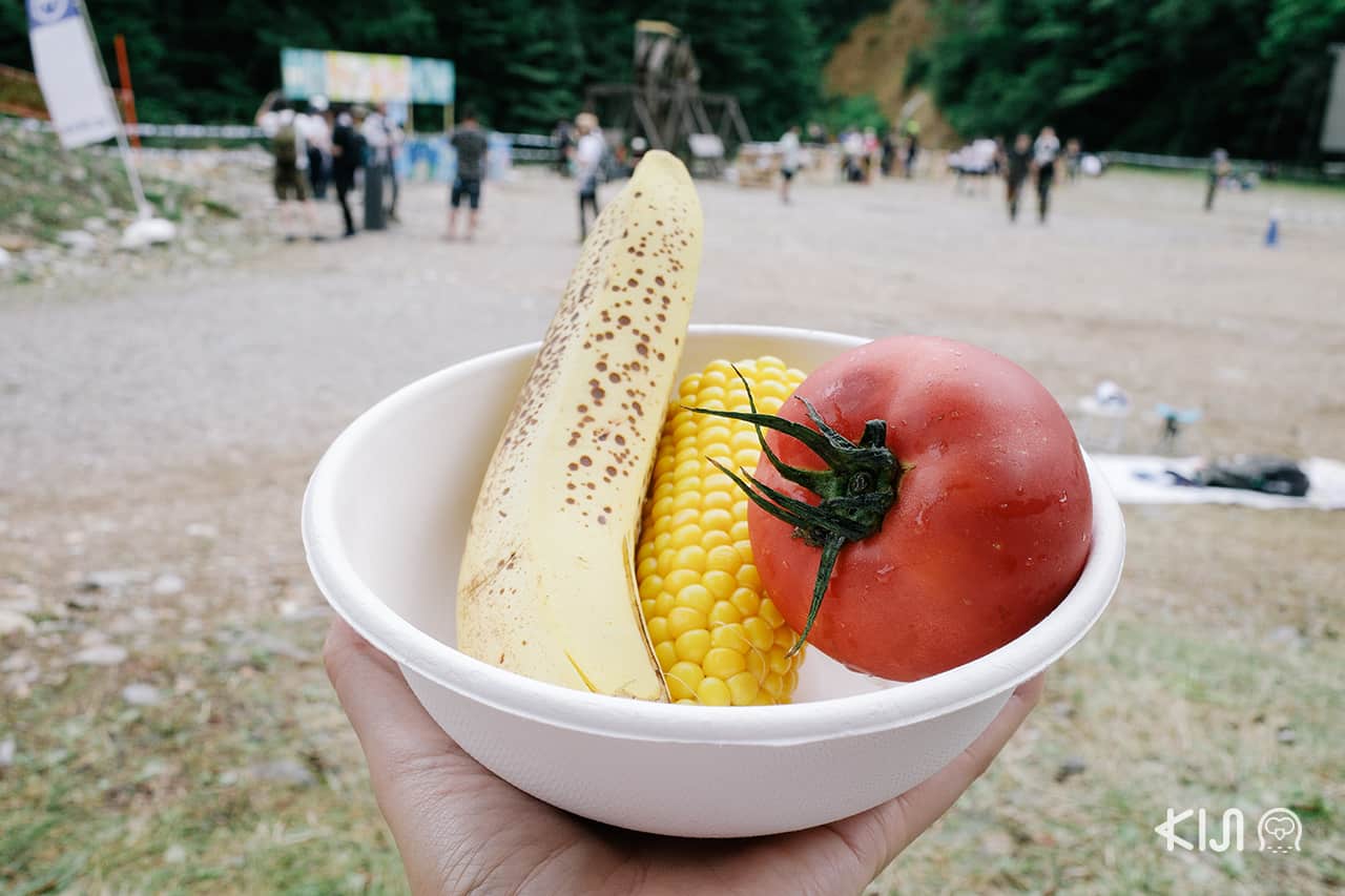 อาหารภายใน Fuji Rock Festival 2019