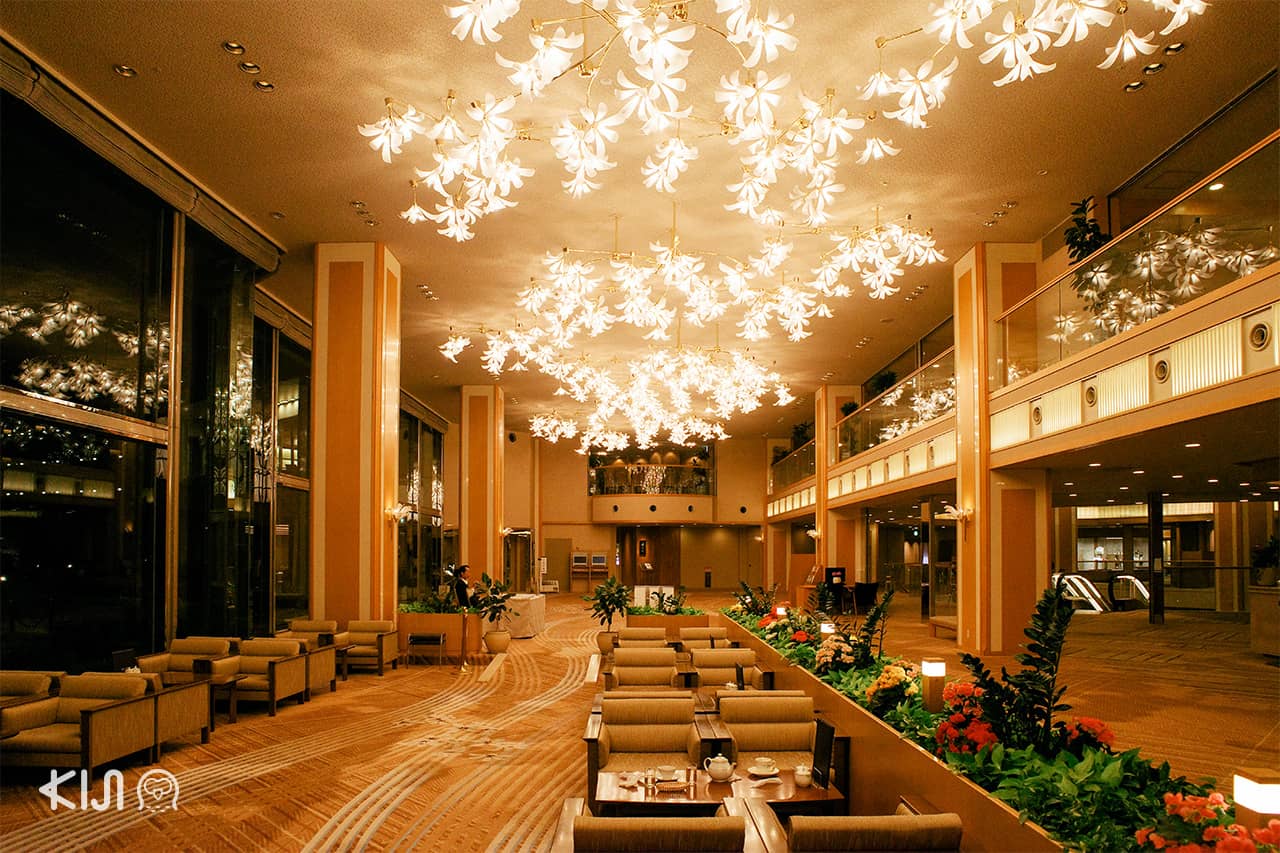 Arima Grand Hotel - บรรยากาศภายในห้องโถงของโรงแรม