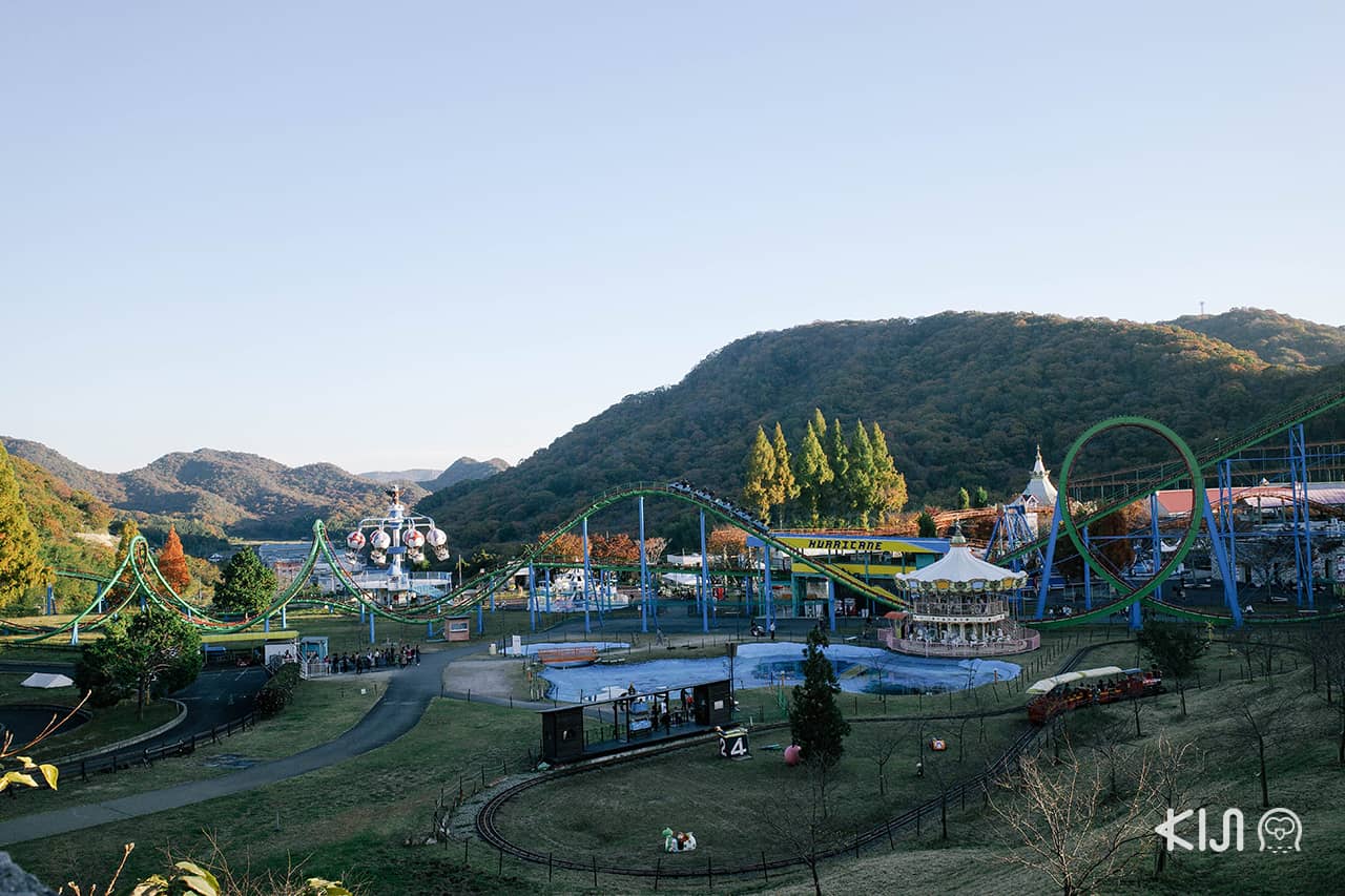 Himeji central Amusement Park สวนสนุกขนาดใหญ่ใน ฮิเมจิ ที่รวมเครื่องเล่นมากมาย