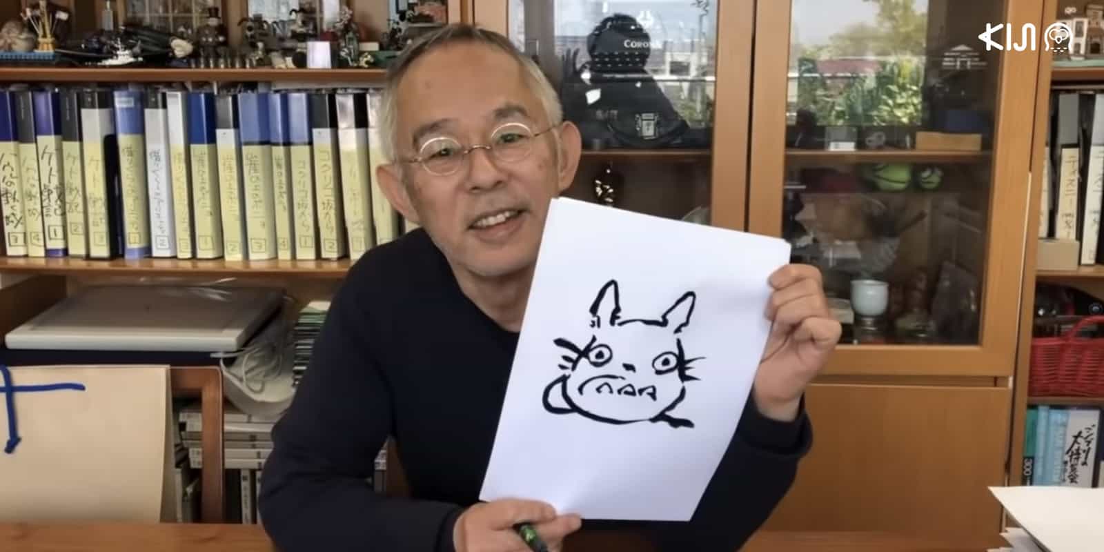 โทชิโอะ ซูซูกิ หนึ่งในผู้สร้างสตูดิโอจิบลิ ปล่อยวิดีโอสอนวาด โตโตโระ