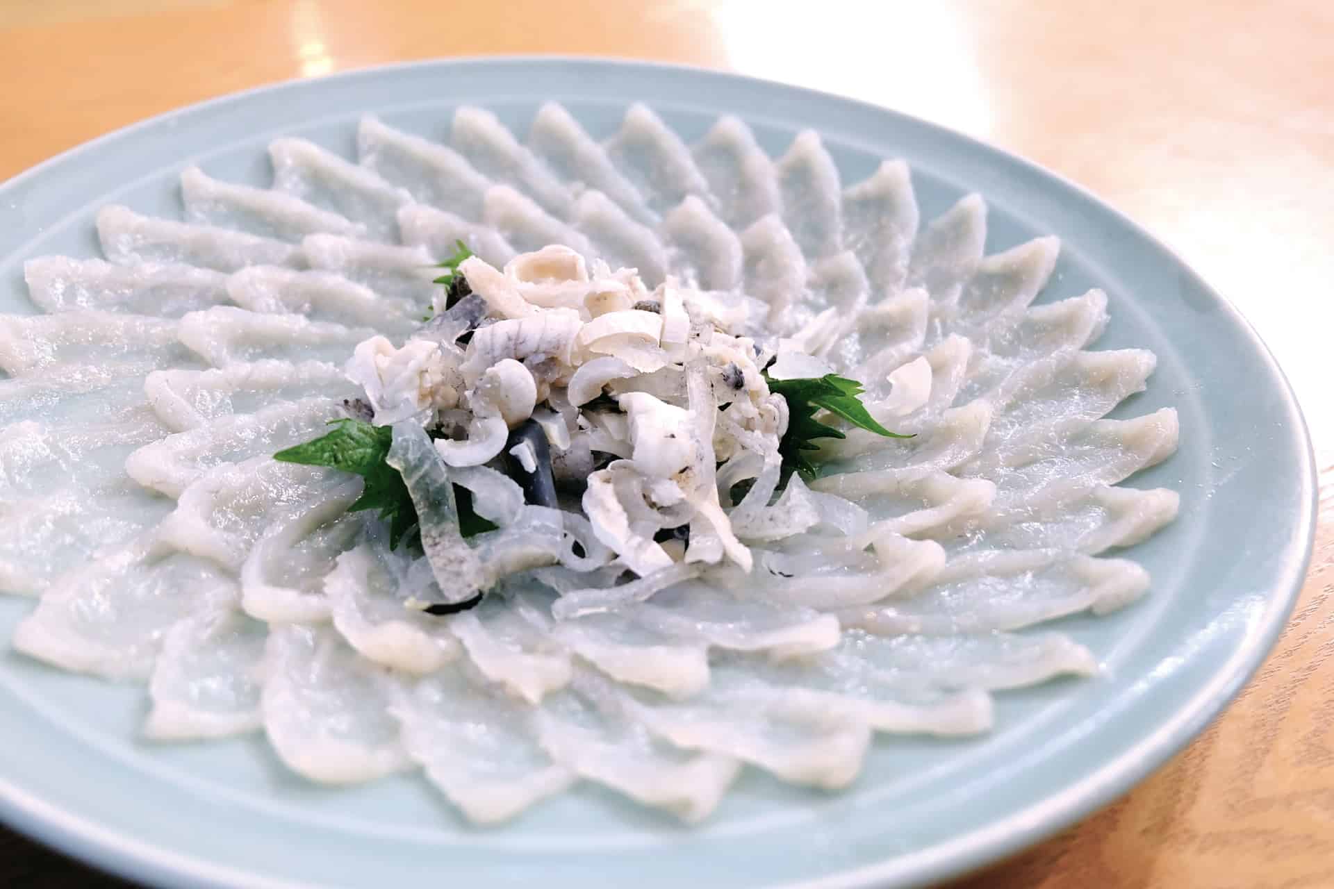 อาหาร จ.ยามากุจิ - ปลาปักเป้า (Fugu)