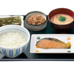 nakau-japanese fast food chain restaurant-breakfast set-japan