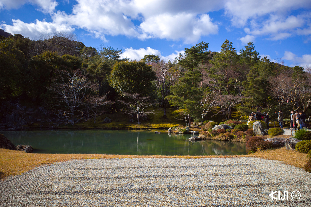 สวนโซเก็นจิ (Sogen-chi) ตั้งอยู่ภายในบริเวณวัดเทนริวจิ (Tenryuji Temple) อาราชิยาม่า จ.เกียวโต