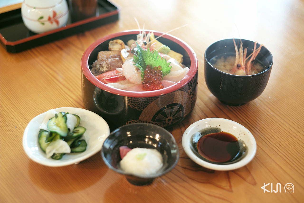 เมนุอาหารจากร้าน Matsushima Sushi Kou ที่มัตสึชิมะ (Matsushima)