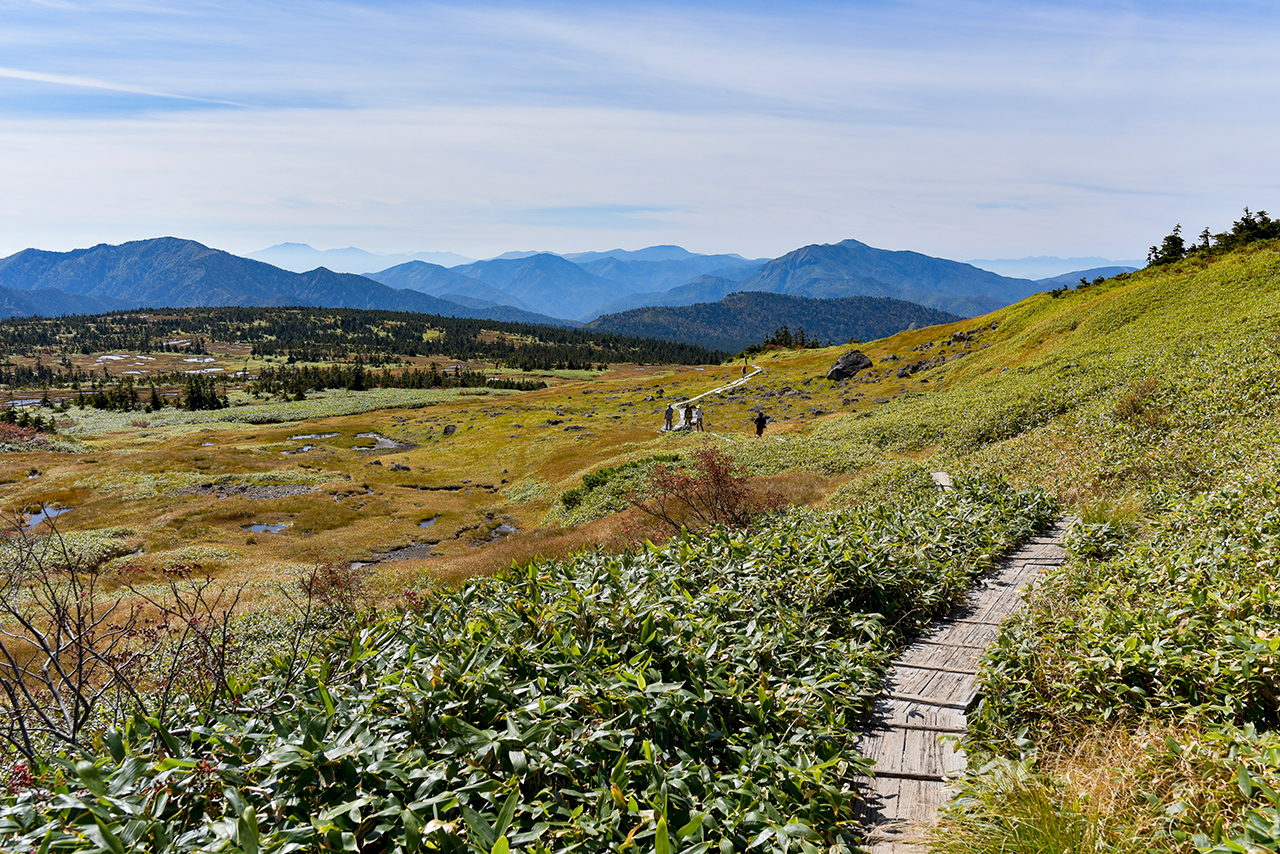 ภูเขานาเอบะ (Mt. Naeba) จ.นากาโน่-นีงาตะ ตั้งอยู่ภายในอุทยาน Joshin’etsukogen