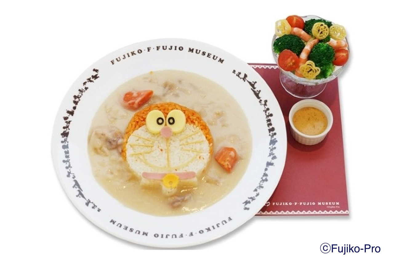 Doraemon Stew Do-Rice (ข้าวราดสตูว์โดราเอมอน) ที่ถูกใจเด็กๆ จำหน่ายภายใน Doraemon Museum Cafe