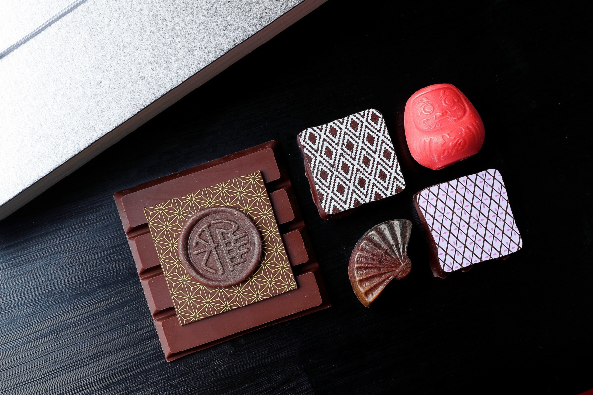 gift chocolate พัด Valentine Hotel Gajoen Tokyo 