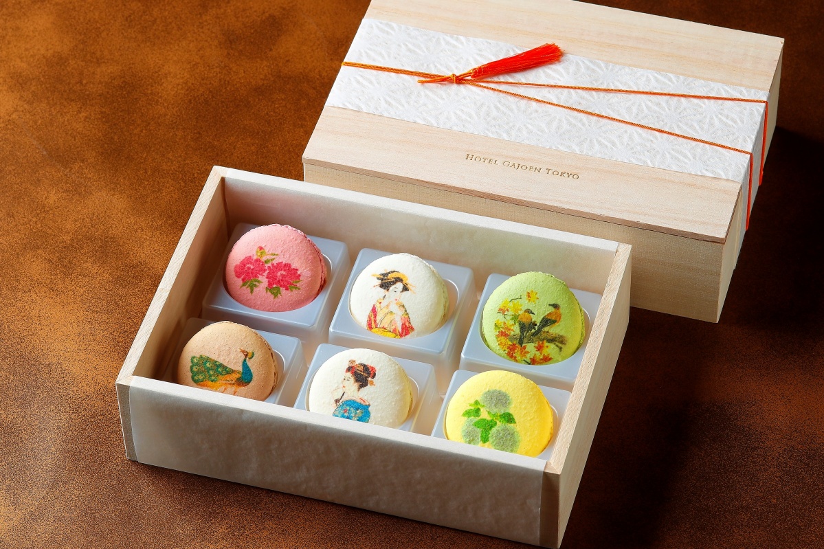 magaron art japanese sweet pastel box เพลิดเพลิน