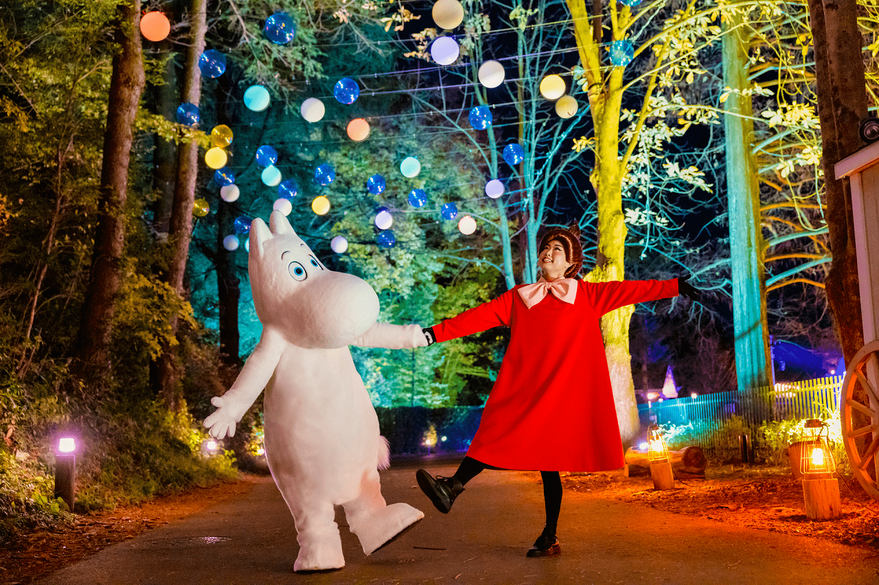 illumination ธีมพาร์กมูมิน winter Saitama Moominvalley