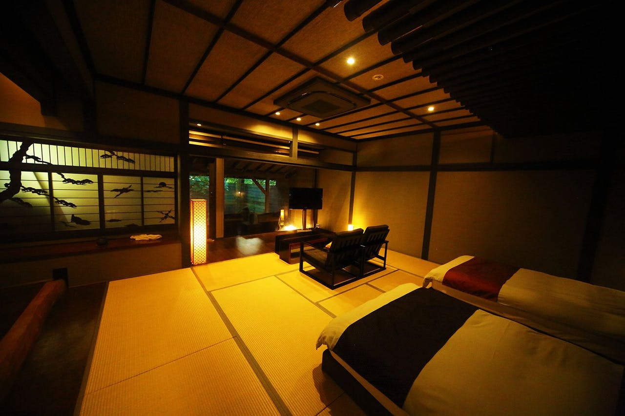 Tezuka Ryokan ห้องพัก ห้องญี่ปุ่น เสื่อทาทามิ